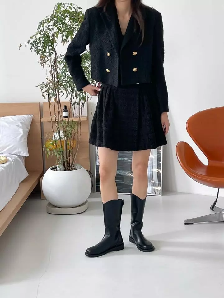 Ssangpa - Korean Women Fashion - #momslook - udc 8206 Boots - 5