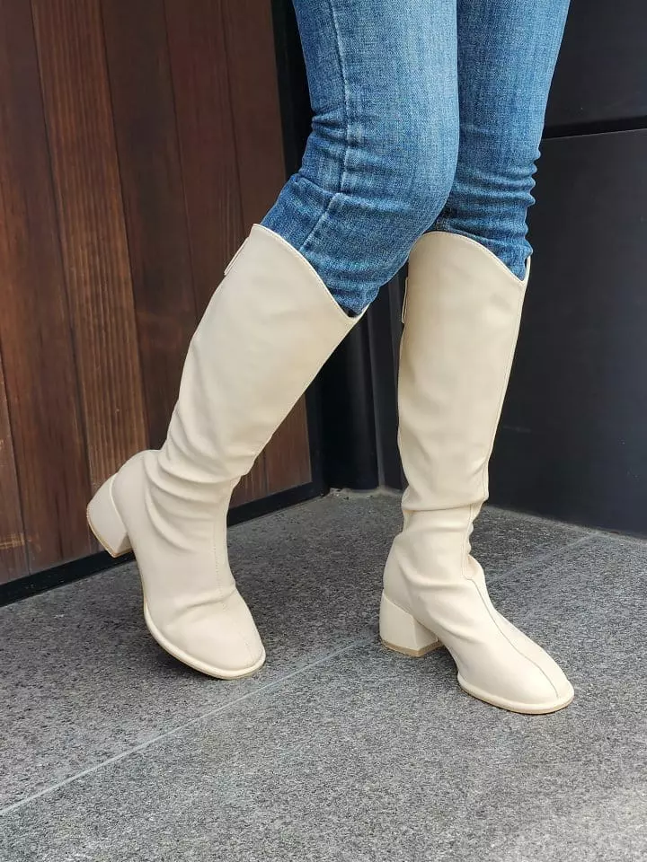 Ssangpa - Korean Women Fashion - #momslook - jh a61~1 Boots - 8
