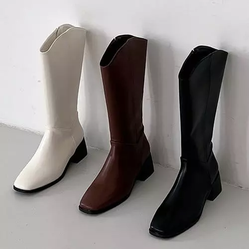 Ssangpa - Korean Women Fashion - #momslook - f 1211 Boots - 2