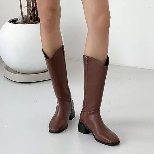 Ssangpa - Korean Women Fashion - #momslook - f 1211 Boots - 6