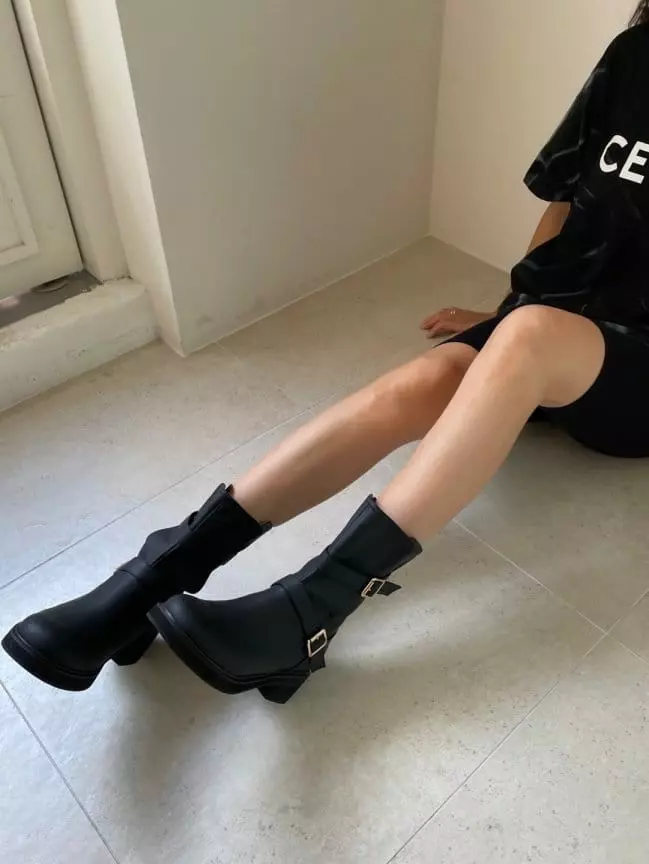 Ssangpa - Korean Women Fashion - #momslook - tm 3009 Boots - 10