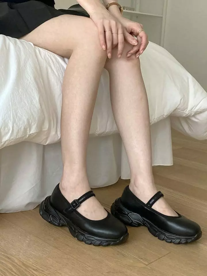 Ssangpa - Korean Women Fashion - #momslook - f 1408 Flats & Ballerinas - 5