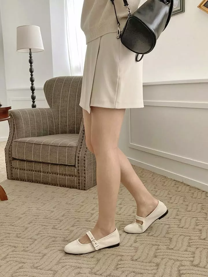 Ssangpa - Korean Women Fashion - #momslook - f 1407 Flats & Ballerinas - 10