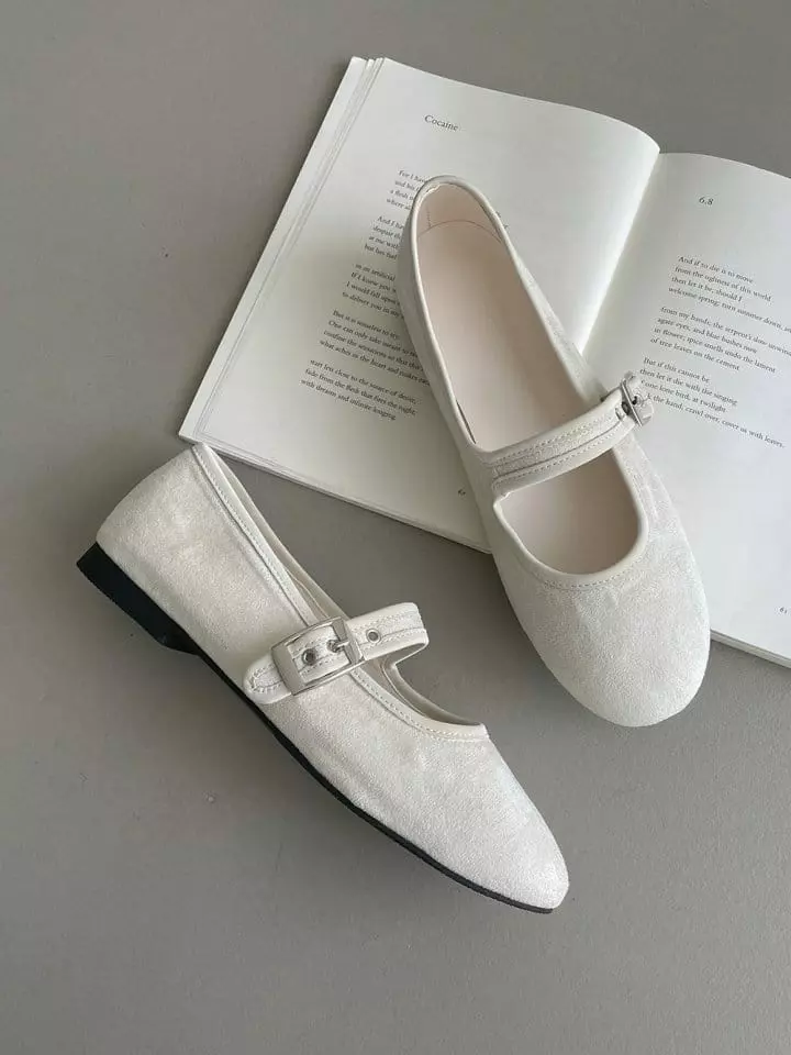 Ssangpa - Korean Women Fashion - #thelittlethings - f 1407 Flats & Ballerinas - 4
