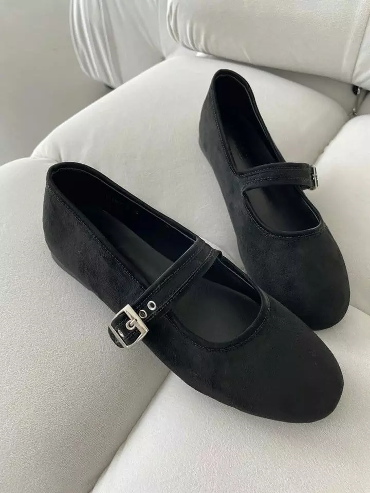 Ssangpa - Korean Women Fashion - #momslook - f 1407 Flats & Ballerinas - 6