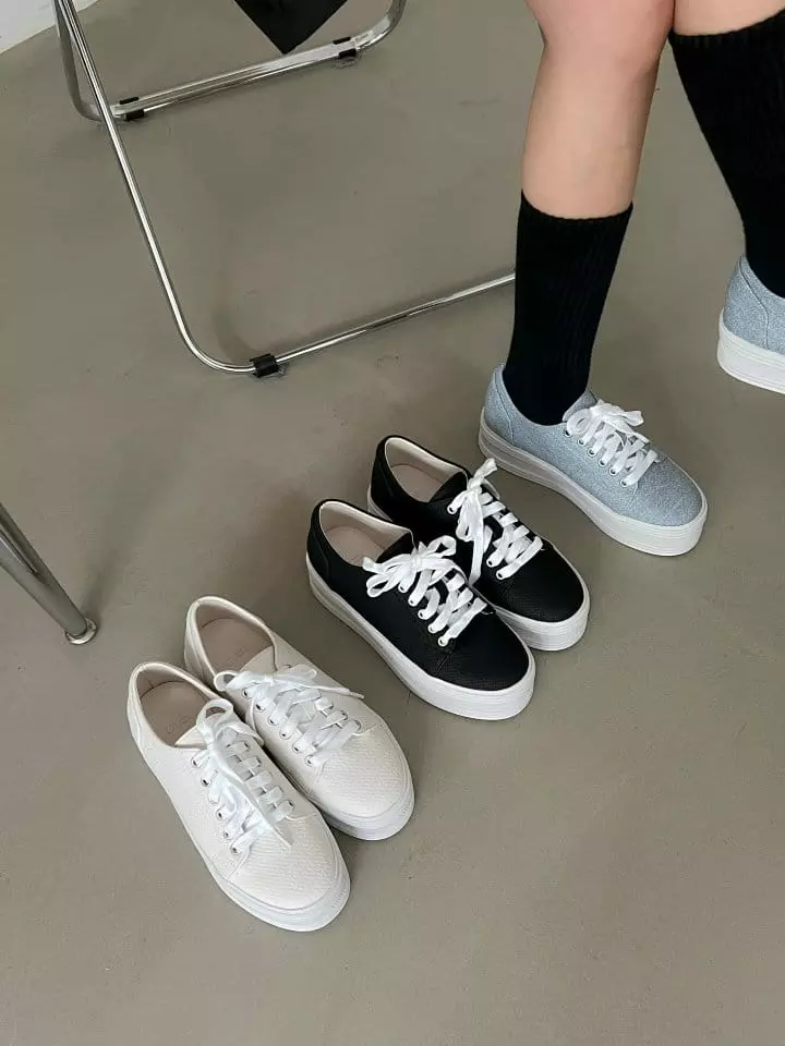 Ssangpa - Korean Women Fashion - #momslook - udc 8273 Sneakers - 5