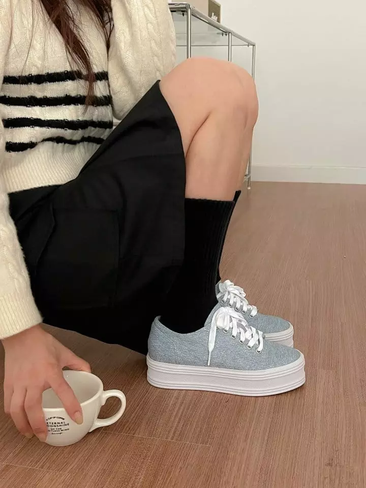 Ssangpa - Korean Women Fashion - #momslook - udc 8273 Sneakers - 7