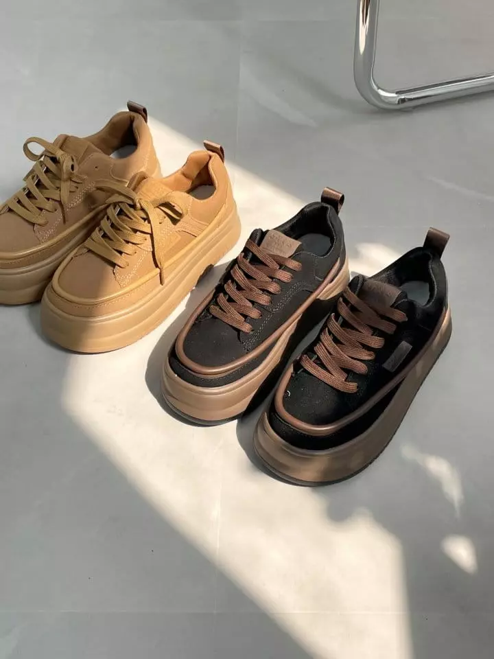 Ssangpa - Korean Women Fashion - #momslook - bu 3022 Sneakers - 2