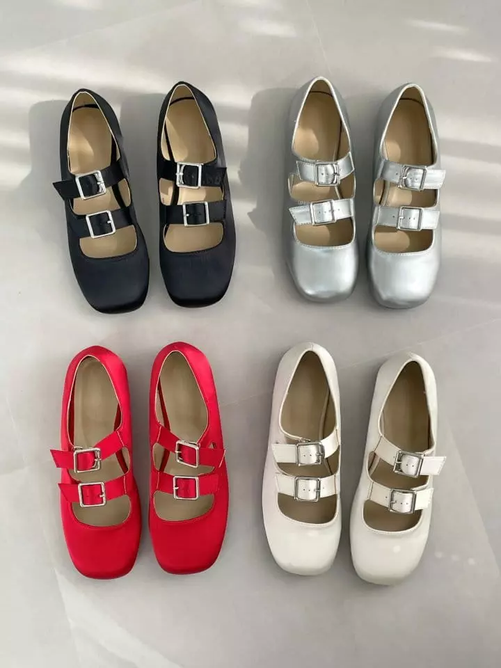 Ssangpa - Korean Women Fashion - #momslook - bu 2162 Flats & Ballerinas - 3