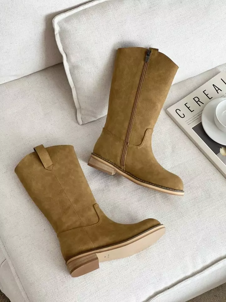Ssangpa - Korean Women Fashion - #momslook - li 2825 Boots - 3