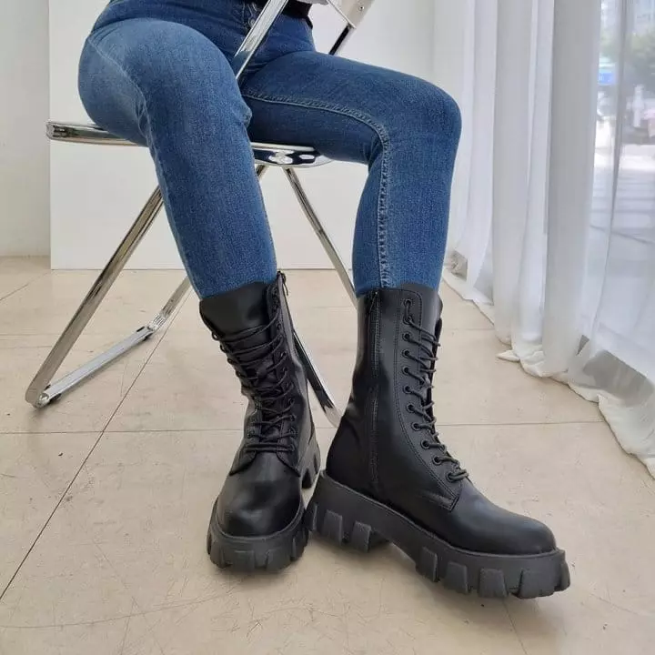 Ssangpa - Korean Women Fashion - #momslook - th a55 Boots - 6