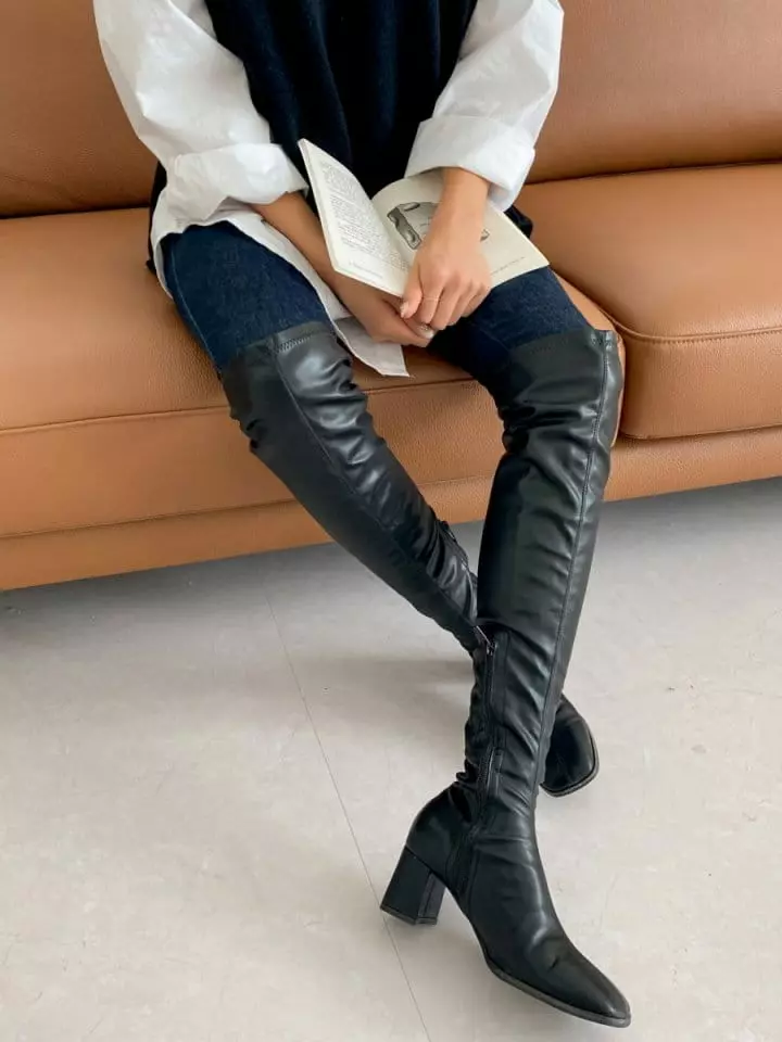 Ssangpa - Korean Women Fashion - #momslook - f 1020 Boots