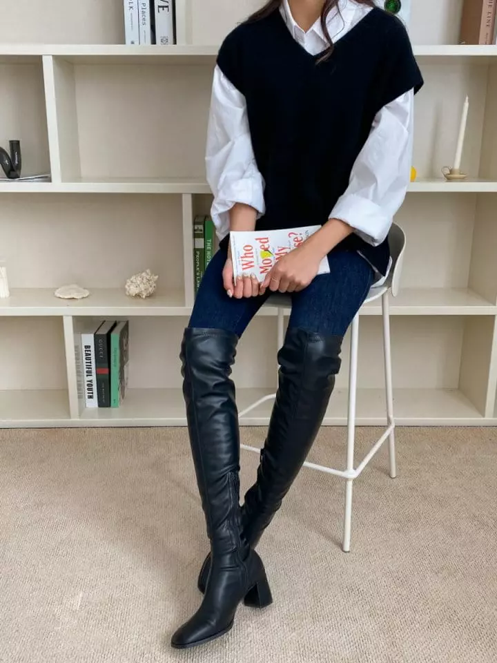 Ssangpa - Korean Women Fashion - #momslook - f 1020 Boots - 11
