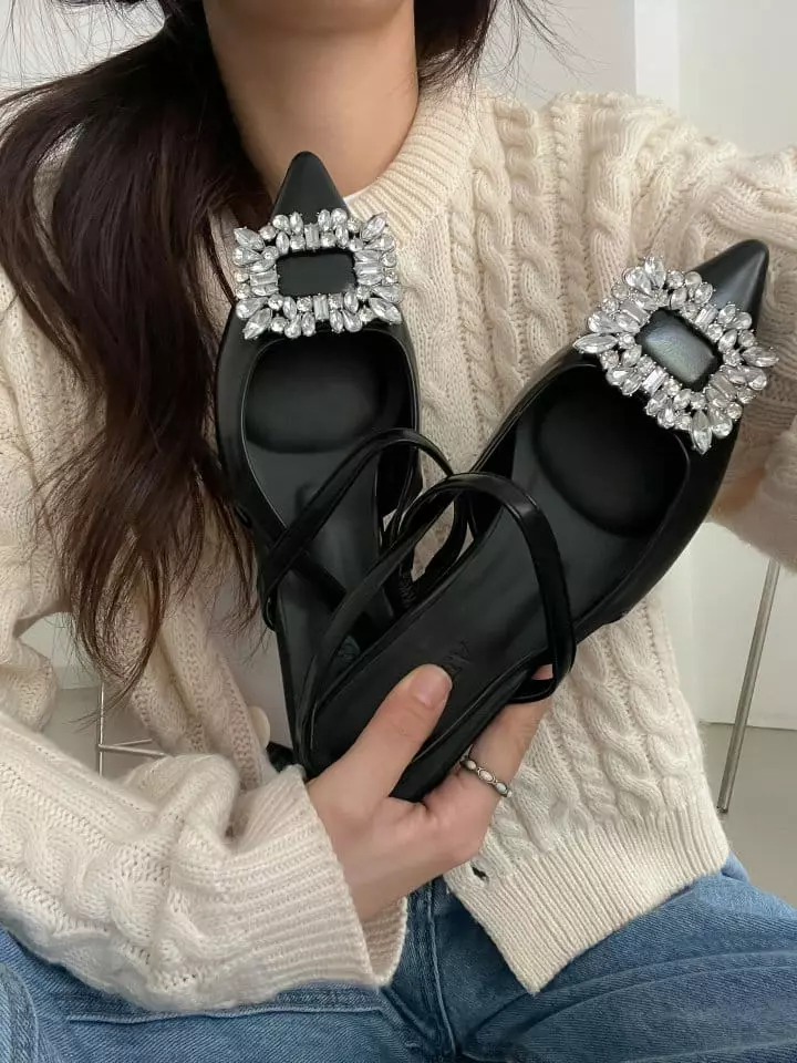 Ssangpa - Korean Women Fashion - #momslook - tt 2045 Slippers & Sandals - 3