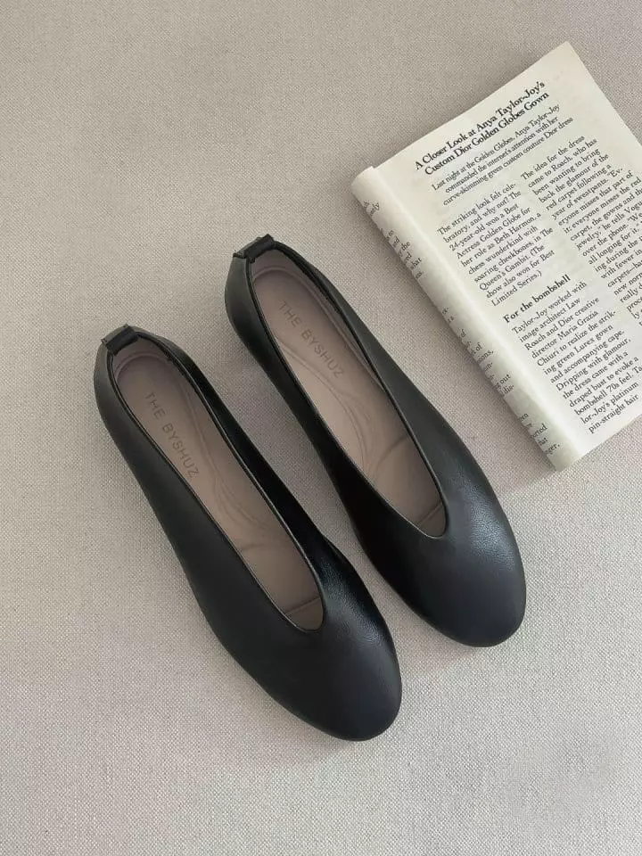 Ssangpa - Korean Women Fashion - #momslook - by 016 Flats & Ballerinas - 9