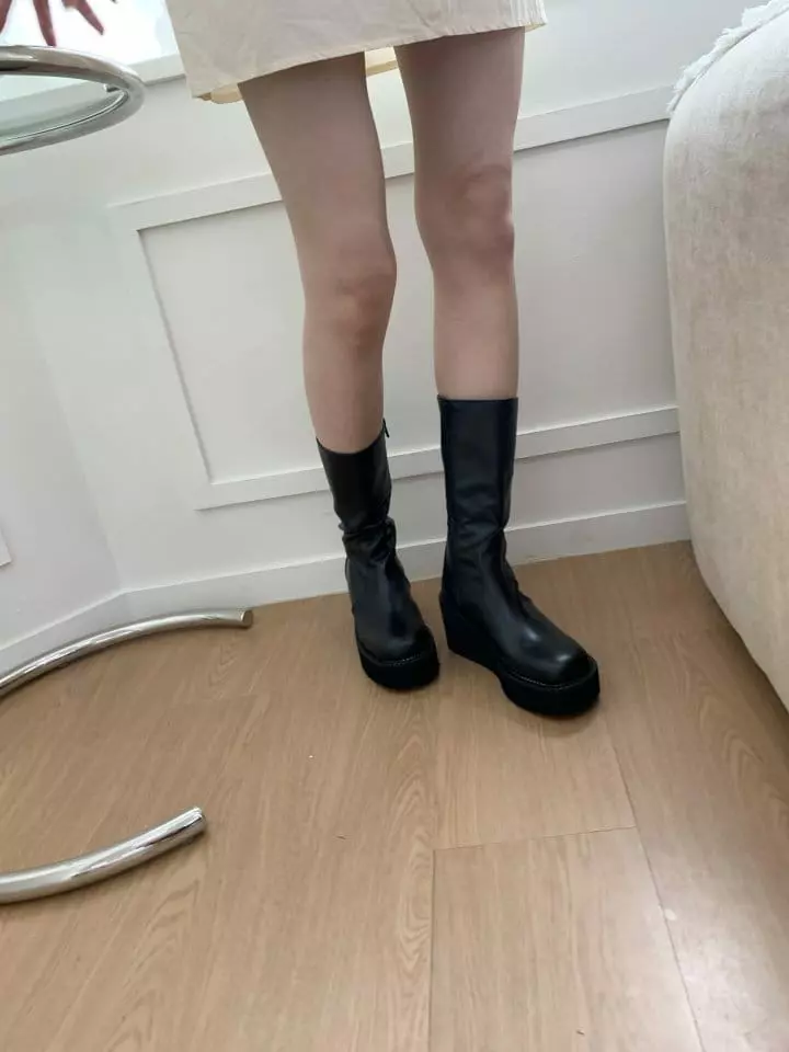 Ssangpa - Korean Women Fashion - #momslook - tm 4731 Boots - 10