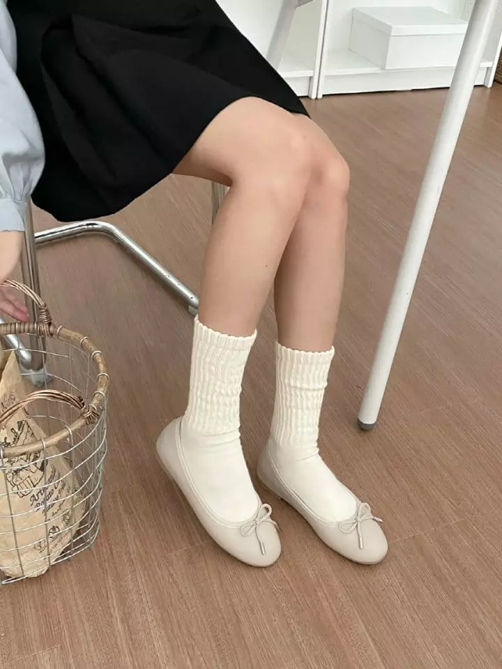 Ssangpa - Korean Women Fashion - #momslook - ra 8096 Flats & Ballerinas - 9