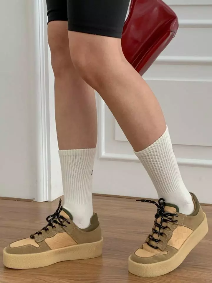 Ssangpa - Korean Women Fashion - #momslook - tm 3057 Sneakers - 9