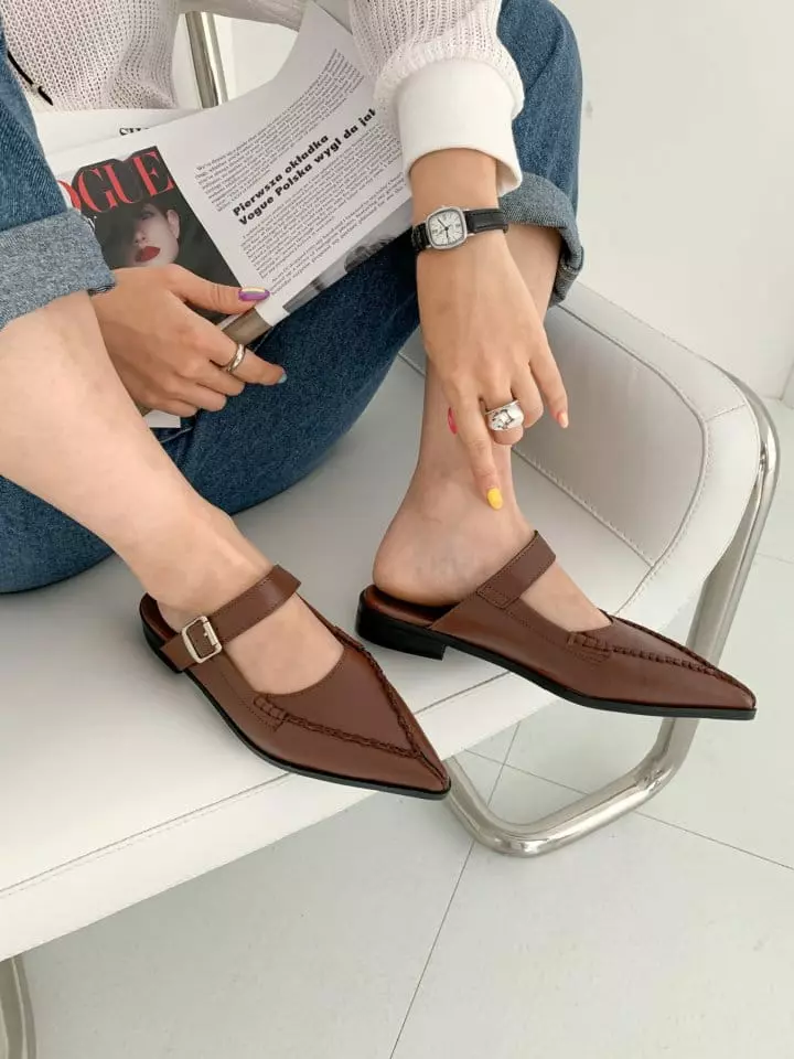 Ssangpa - Korean Women Fashion - #momslook - tm 3052 Slippers & Sandals - 6