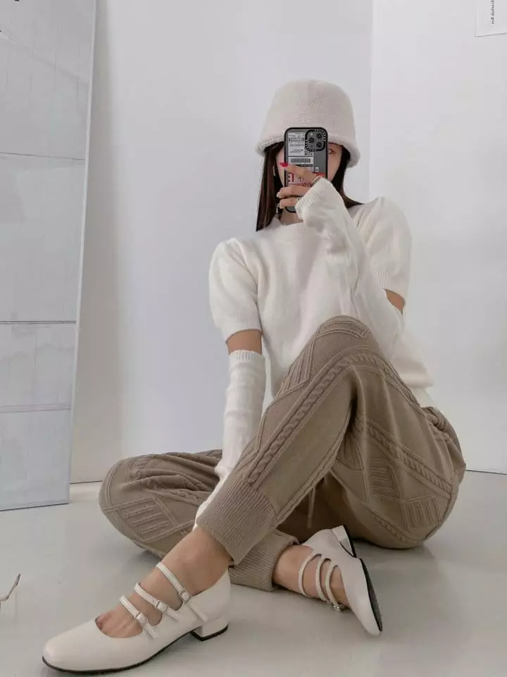 Ssangpa - Korean Women Fashion - #momslook - tm 3046 Flats & Ballerinas - 9