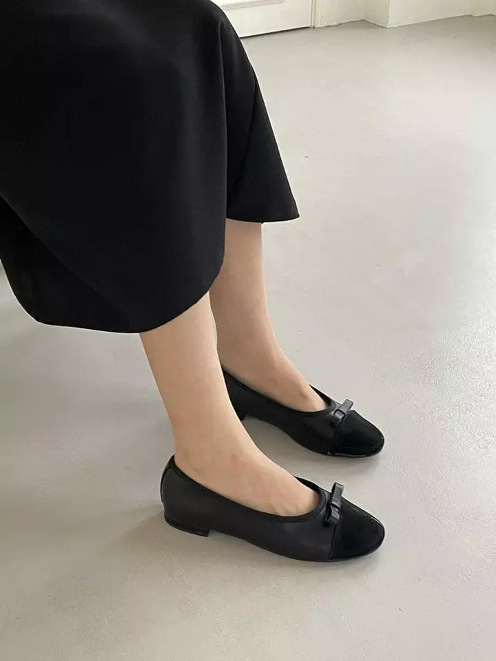 Ssangpa - Korean Women Fashion - #momslook - f 1414 Flats & Ballerinas - 8