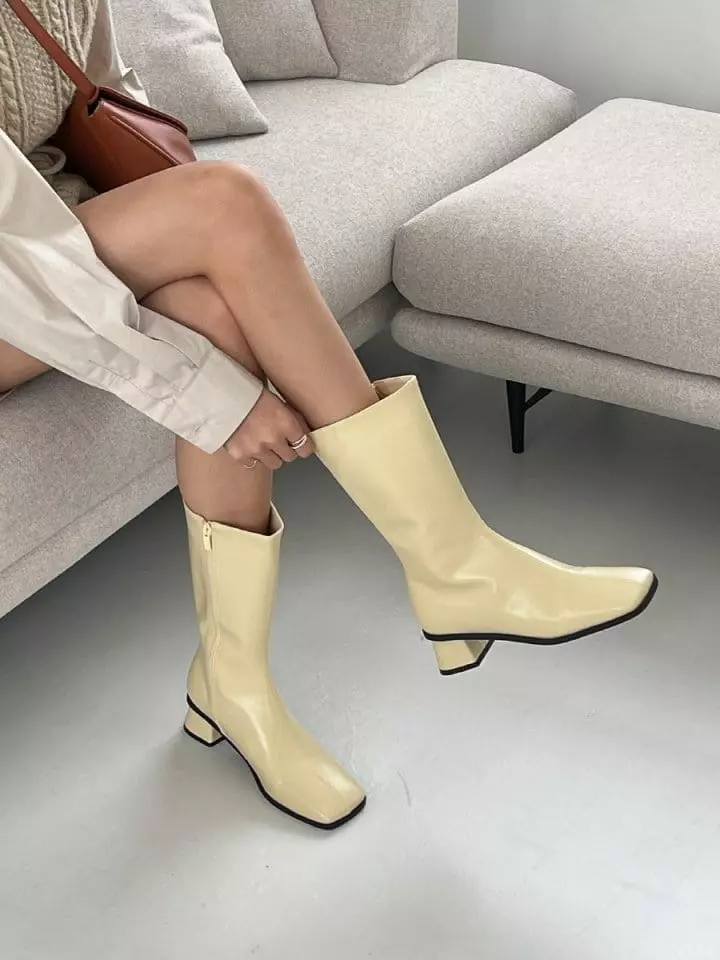Ssangpa - Korean Women Fashion - #momslook - f 1208 Boots - 8