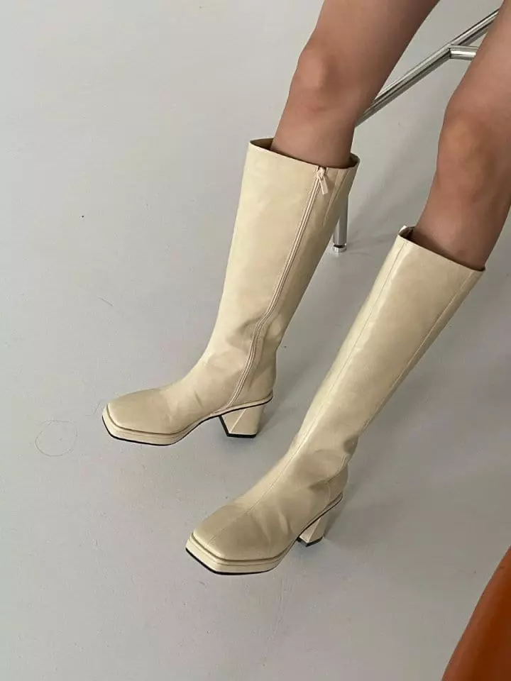 Ssangpa - Korean Women Fashion - #momslook - f 1203 Boots - 11