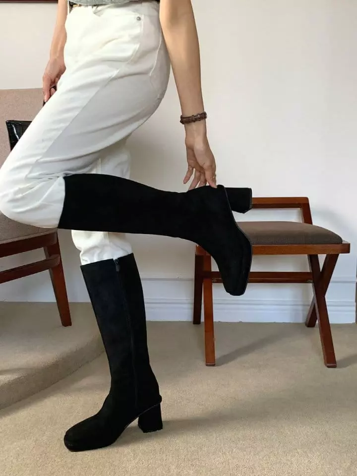 Ssangpa - Korean Women Fashion - #momslook - f 1203 Boots - 3