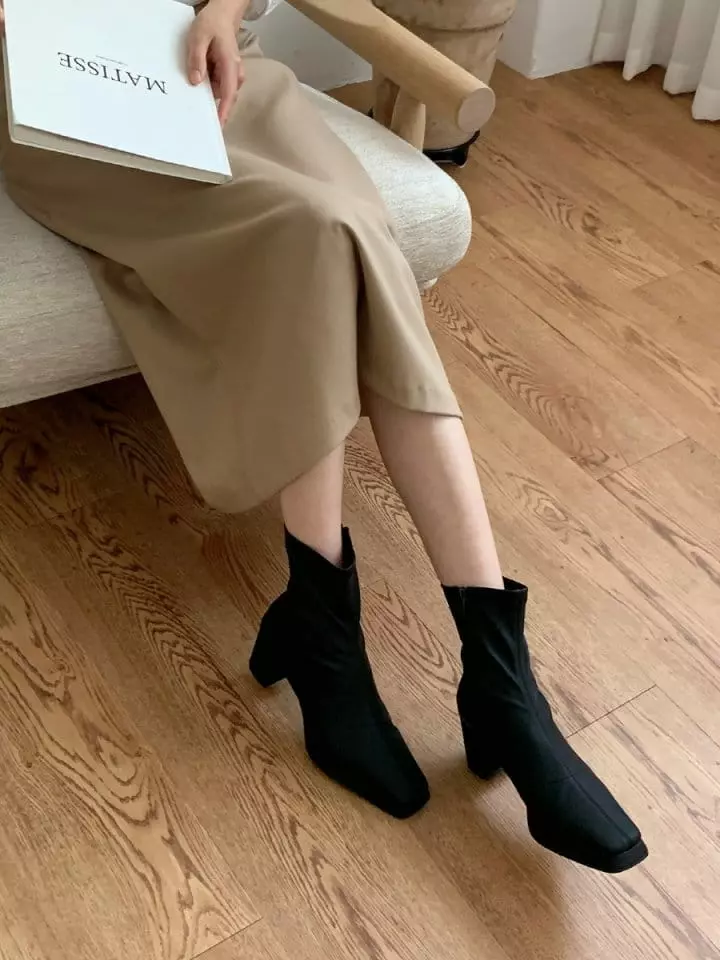 Ssangpa - Korean Women Fashion - #momslook - f 1202 Boots - 2