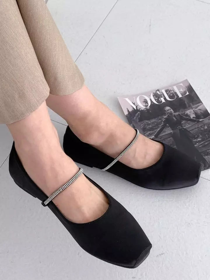 Ssangpa - Korean Women Fashion - #momslook - tm 3073 Flats & Ballerinas