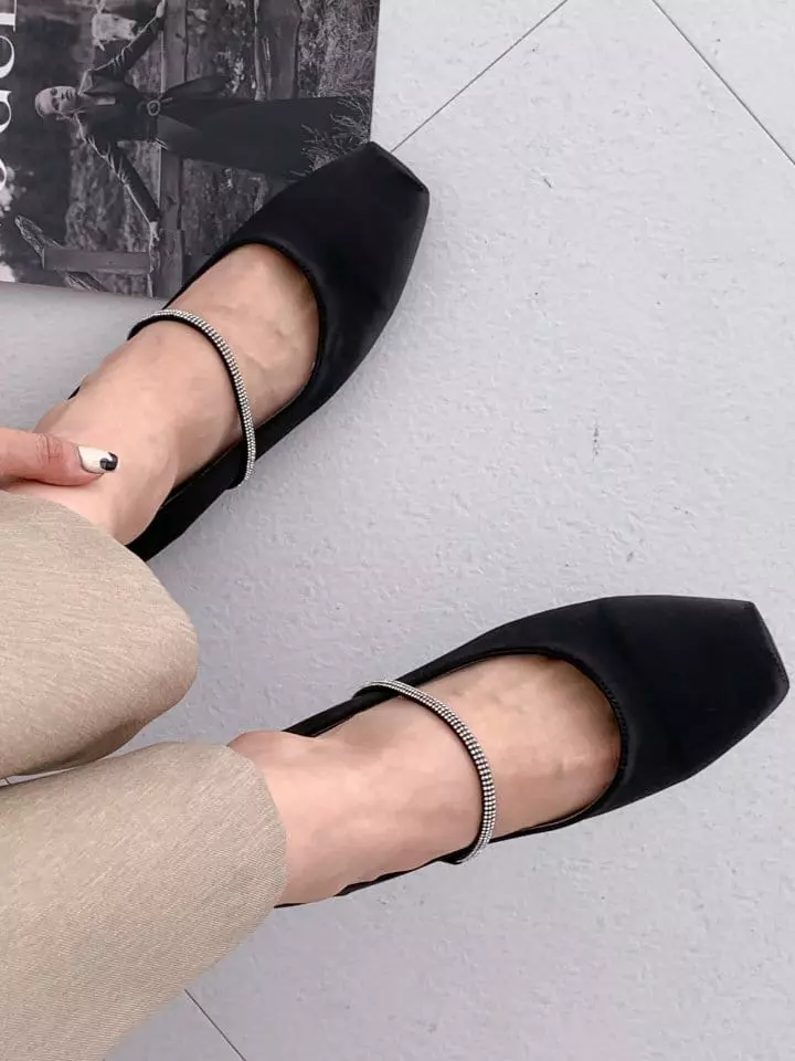 Ssangpa - Korean Women Fashion - #momslook - tm 3073 Flats & Ballerinas - 3