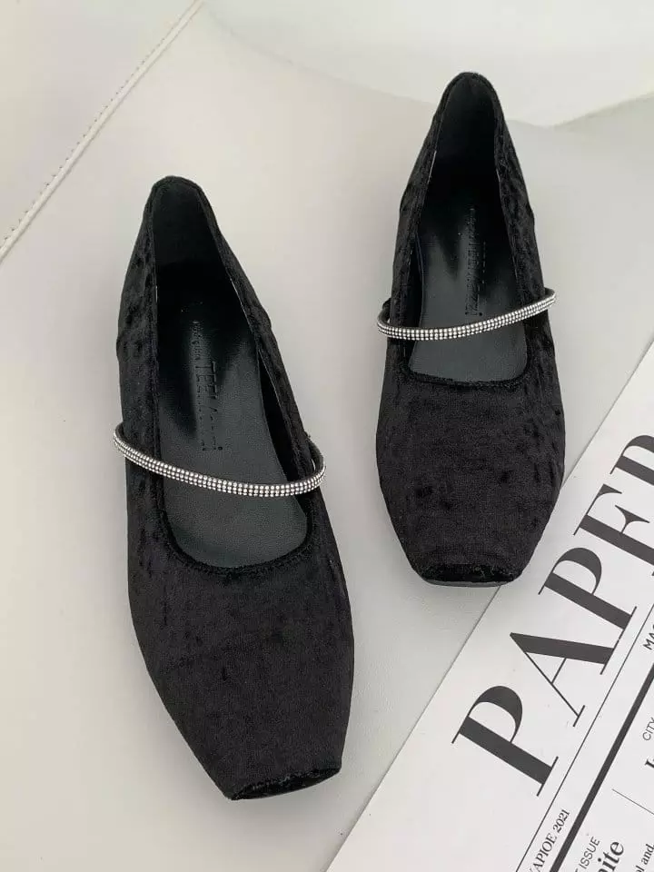 Ssangpa - Korean Women Fashion - #momslook - tm 3073 Flats & Ballerinas - 7