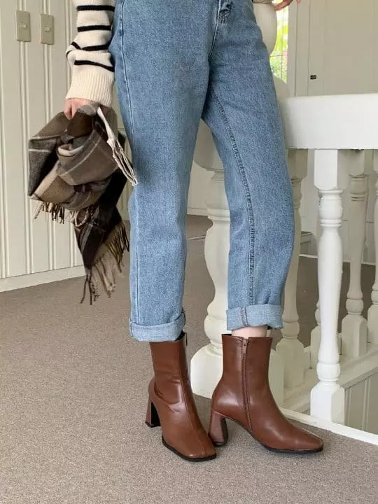 Ssangpa - Korean Women Fashion - #momslook - f 1212 Boots - 4