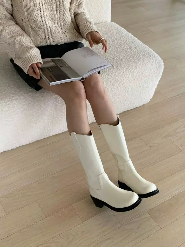 Ssangpa - Korean Women Fashion - #momslook - f 1205 Boots - 10