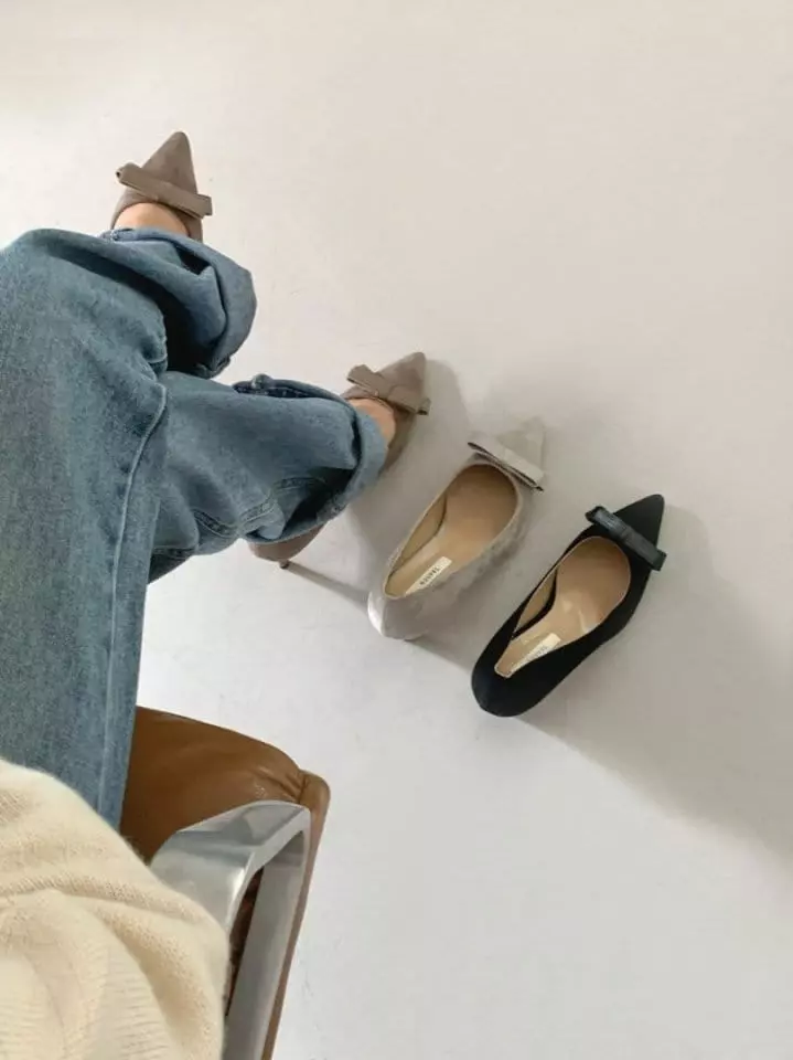 Ssangpa - Korean Women Fashion - #momslook - nv 7513 Flats & Ballerinas