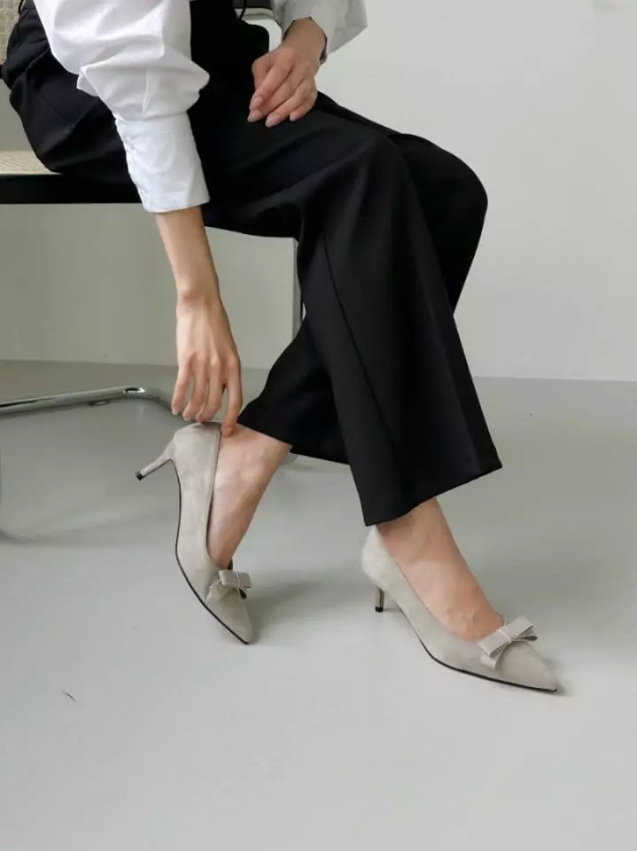 Ssangpa - Korean Women Fashion - #momslook - nv 7513 Flats & Ballerinas - 5