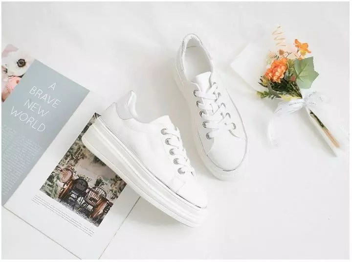 Ssangpa - Korean Women Fashion - #momslook - zz 5273 Sneakers - 2