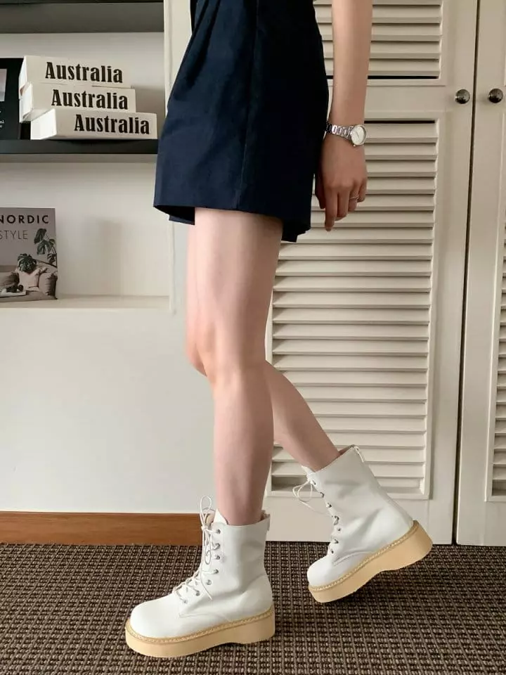 Ssangpa - Korean Women Fashion - #momslook - f 1309 Boots - 7
