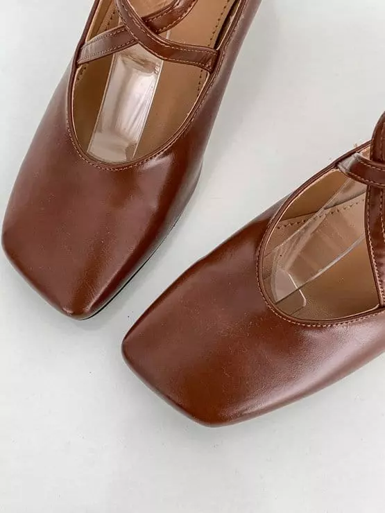 Ssangpa - Korean Women Fashion - #thelittlethings - tm 3070 Flats & Ballerinas - 4