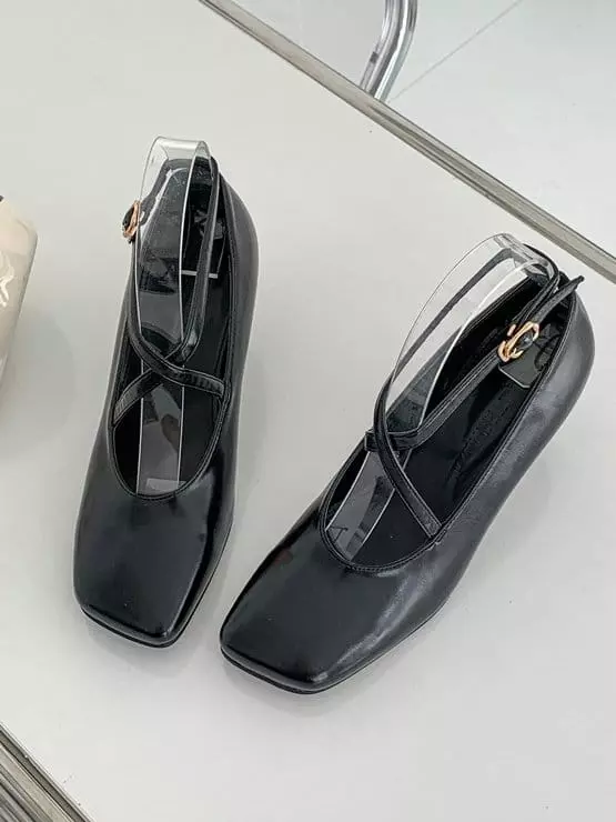 Ssangpa - Korean Women Fashion - #momslook - tm 3070 Flats & Ballerinas - 8