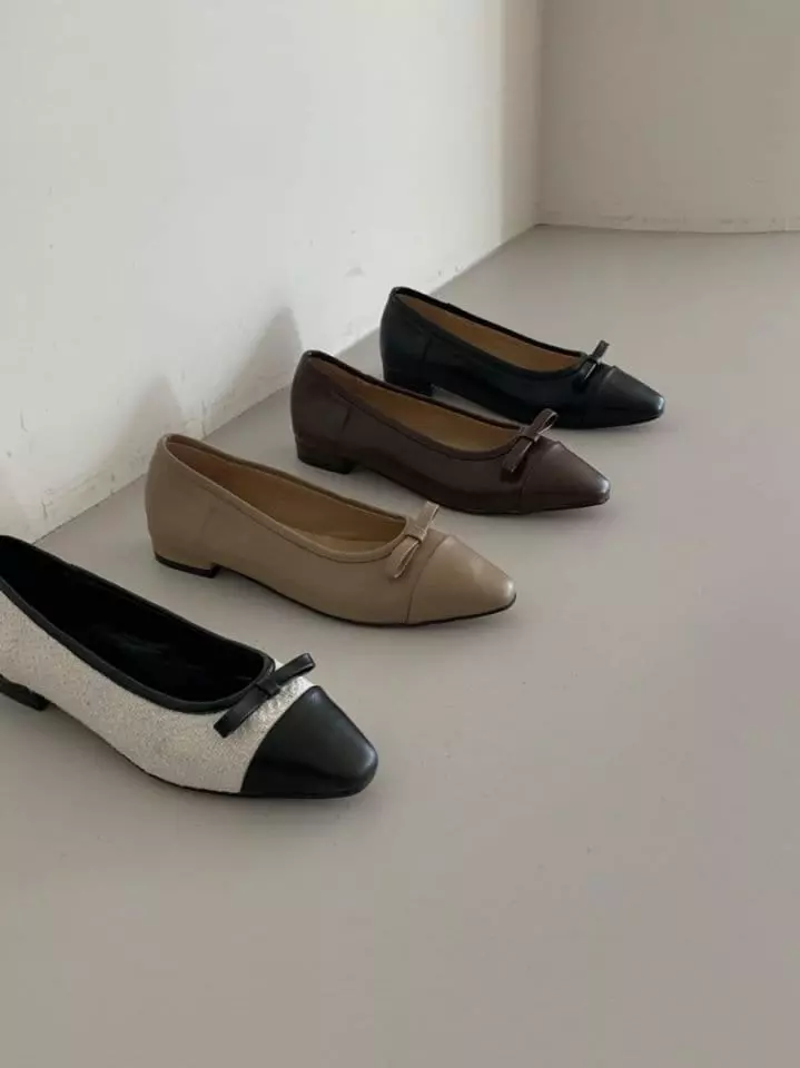 Ssangpa - Korean Women Fashion - #pursuepretty - nv 7515 Flats & Ballerinas - 5