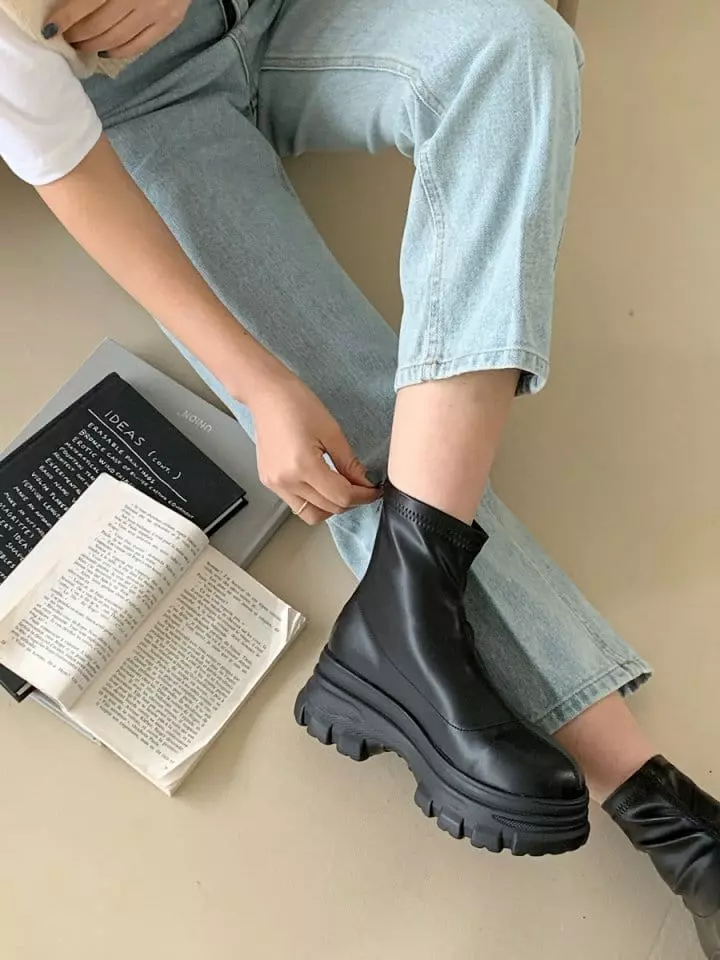 Ssangpa - Korean Women Fashion - #pursuepretty - f 1022 Boots - 3