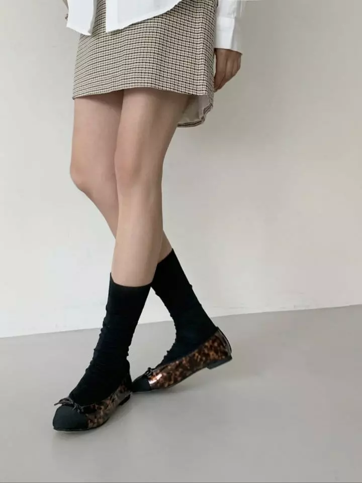 Ssangpa - Korean Women Fashion - #pursuepretty - nv 7521 Flats & Ballerinas - 11