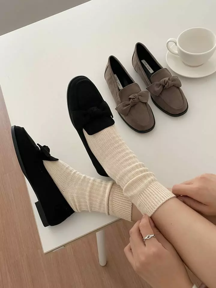 Ssangpa - Korean Women Fashion - #restrostyle - li 2824 Flats & Ballerinas - 7