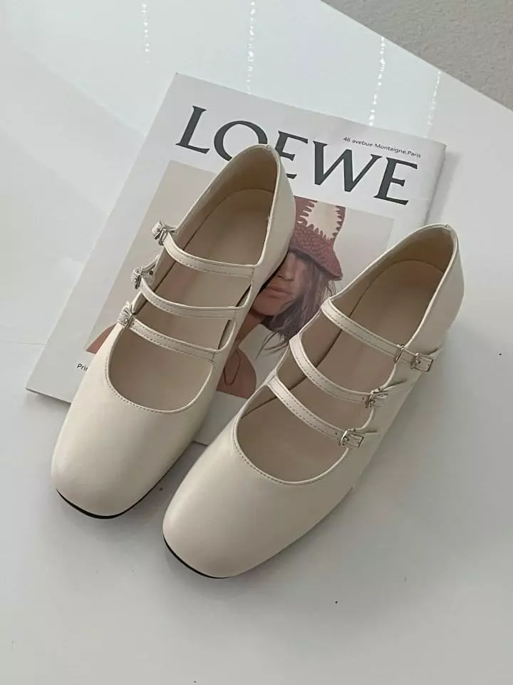 Ssangpa - Korean Women Fashion - #pursuepretty - tm 3046 Flats & Ballerinas - 4
