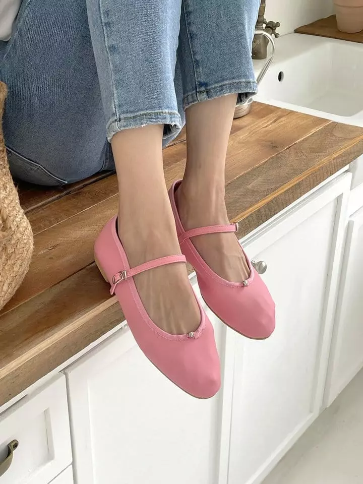 Ssangpa - Korean Women Fashion - #restrostyle - f 1400 Flats & Ballerinas - 3