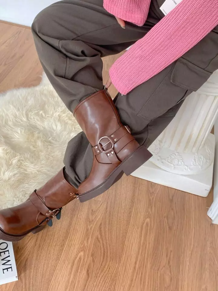 Ssangpa - Korean Women Fashion - #restrostyle - tm 665 Boots