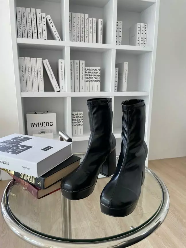 Ssangpa - Korean Women Fashion - #restrostyle - tm 3021 Boots - 4