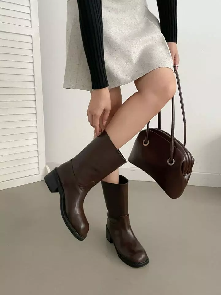 Ssangpa - Korean Women Fashion - #romanticstyle - li 2827 Boots - 10
