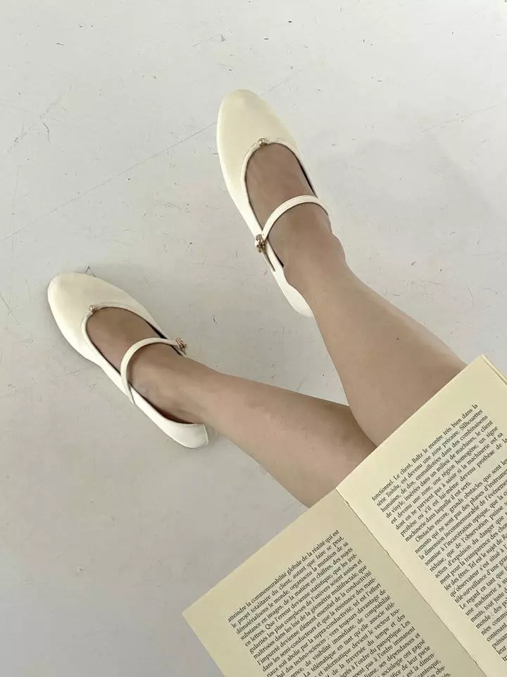 Ssangpa - Korean Women Fashion - #restrostyle - f 1400 Flats & Ballerinas - 4